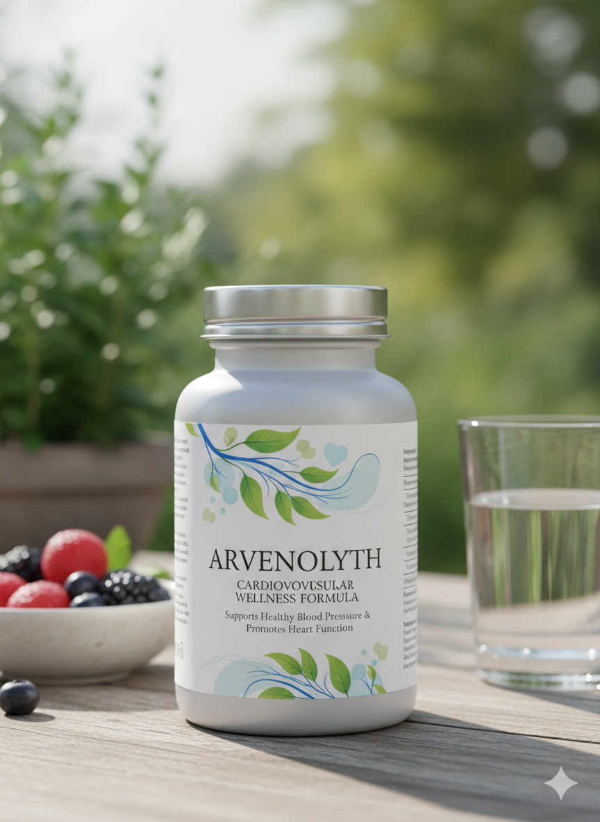 Arvenolyth dietary supplement bottle